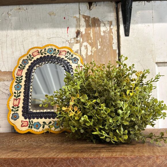 Realistic Babys Grass Half Sphere 7" Faux Greenery Crafting Decor Wreaths More - Picture 1 of 4